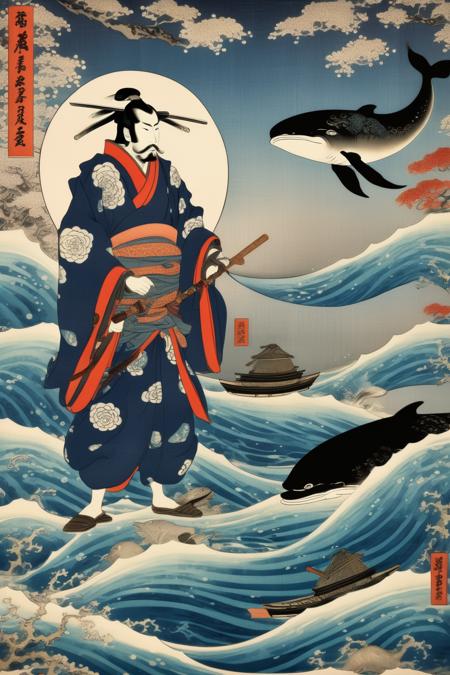 00650-3438500938-_lora_Ukiyo-e Art_1_Ukiyo-e Art - under the deep blue sea, a japanese samurai, aisolated nature medicine and a whale.png